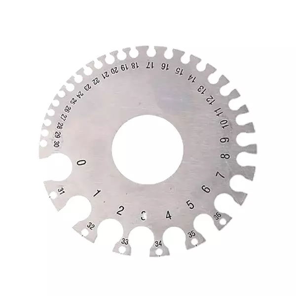 YADAV Wire & Sheet Measuring Gauge Round Stainless Steel Diameter and Thickness Tool