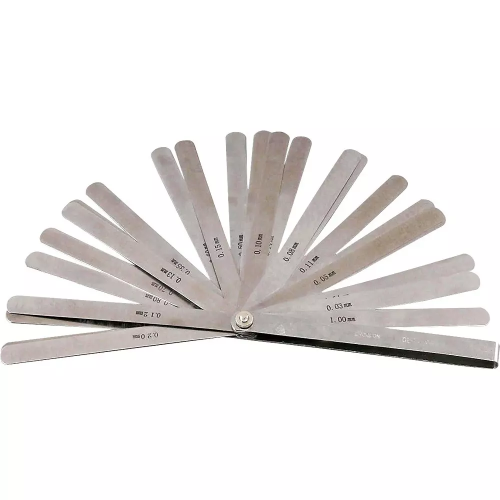 MonotaRO Feeler Gauge SK Hardened Steel 150 mm Leaf Length and 12.7 mm width, 150MZ