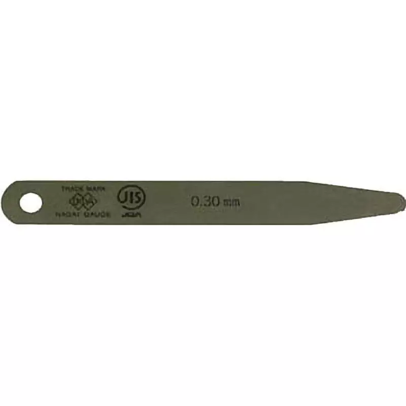 NAGAI GAUGES Clearance Gauge B Shape, 100B0.30 (0.30X12.7X100MM)