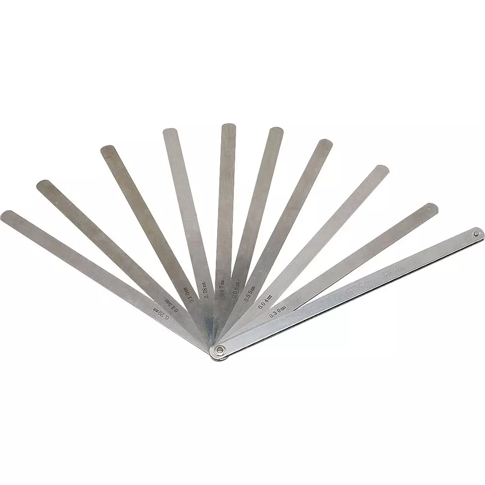 MonotaRO Feeler Gauge SK Hardened Steel 230 mm Leaf Length and 12.7 mm width, 172MD