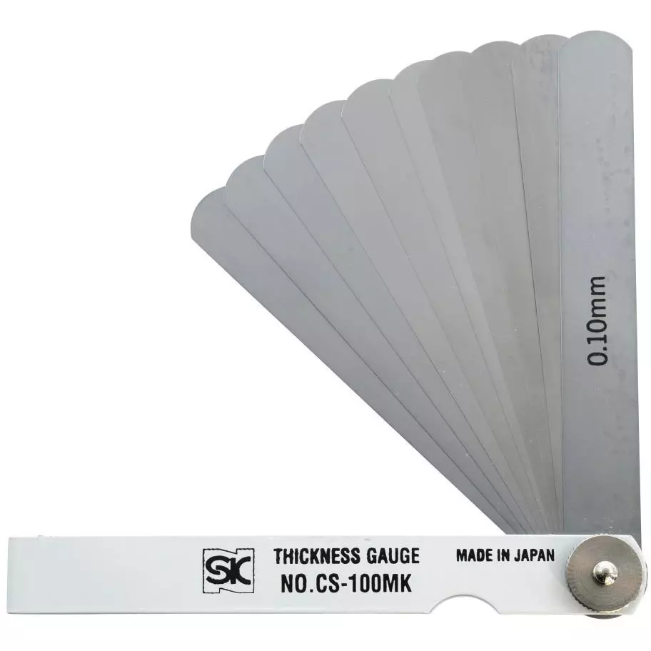 SK Niigata Seiki Sleeve Type Cygness Gauge, CS-100MK white (Pack of 10 Pcs)