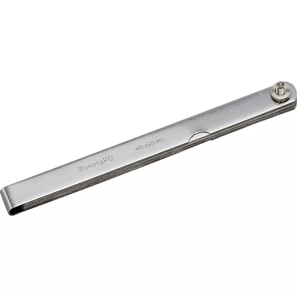 monotaro-feeler-gauge-sk-hardened-steel-150-mm-leaf-length-and-127-mm-width-150my