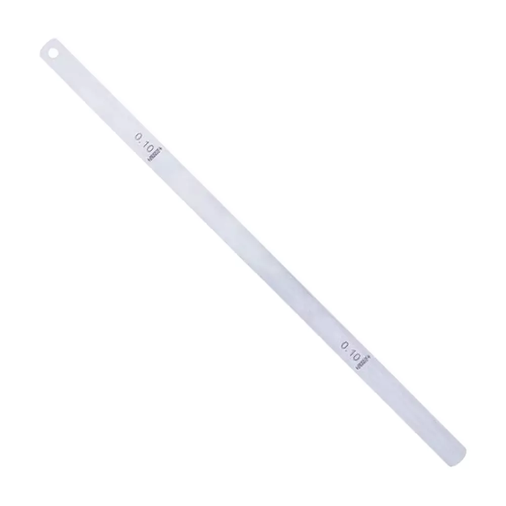 Insize Feeler Gauge Stock 0.15 mm Thickness Alloy Steel 500 mm Length, 4629-15 (Pack of 10 Pcs)