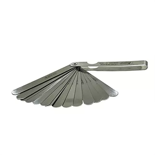 Assorts Metric Feeler Gauge Stainless Steel 0 to 100 mm 15 Blades