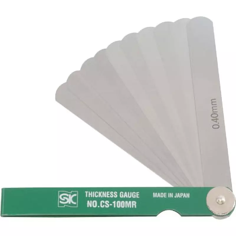 SK Niigata Seiki Sleeve Type Cygness Gauge, CS-100MR white (Pack of 10 Pcs)