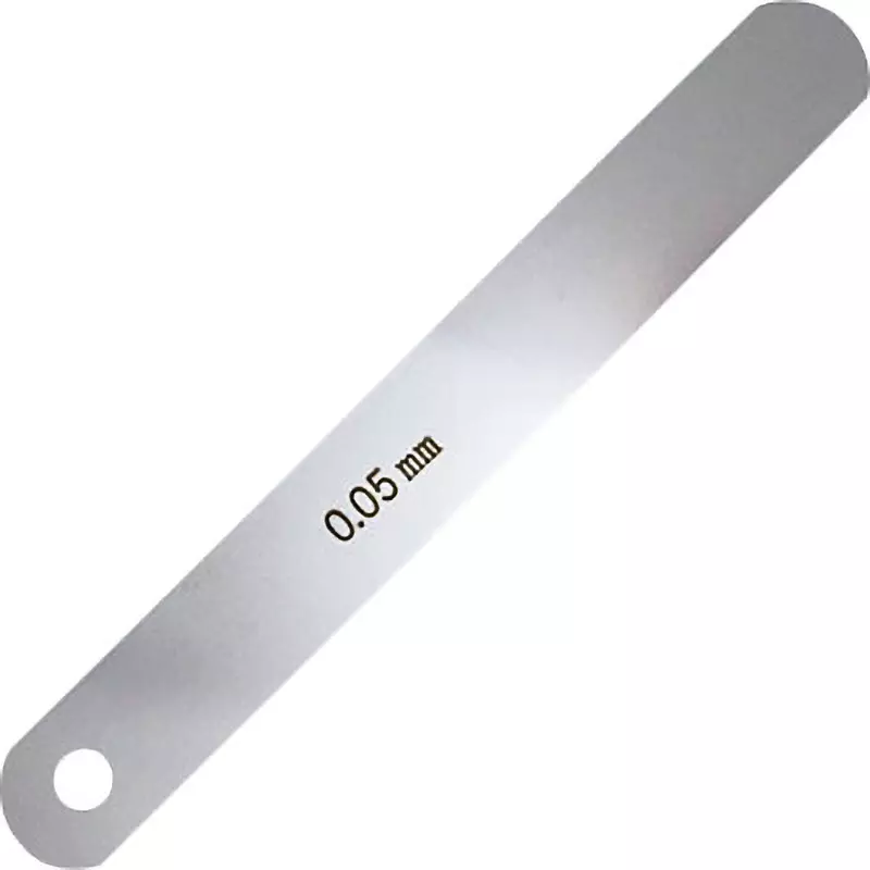 SHIM & GAUGE Feeler Gauge 0.05 mm Thickness 12.7 mm Width, 0.05X12.7X100L