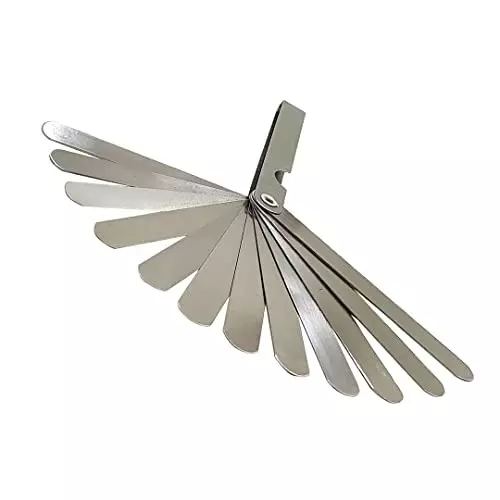 Assorts Metric Feeler Gauge Stainless Steel 0 to 100 mm 13 Blades