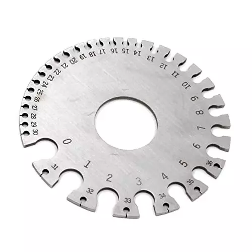 YADAV Wire Diameter Gauge Round Stainless Steel Measuring (0 to 36)