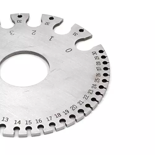 YADAV Wire Diameter Gauge Round Stainless Steel Measuring (0 to 36)