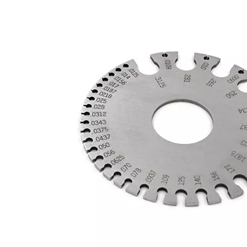 YADAV Wire Diameter Gauge Round Stainless Steel Measuring (0 to 36)