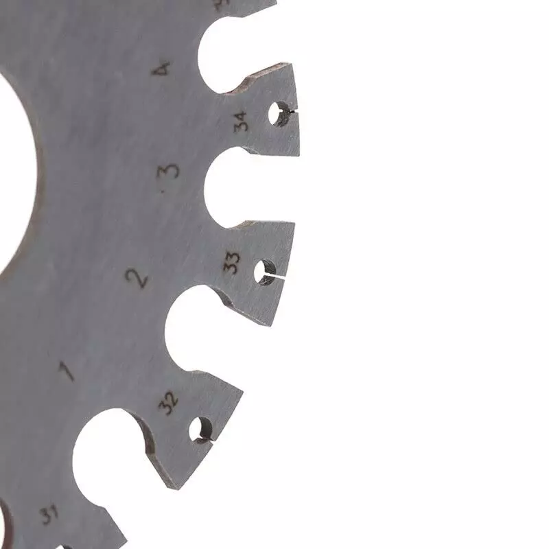 YADAV Wire Diameter Gauge Round Stainless Steel Measuring (0 to 36)