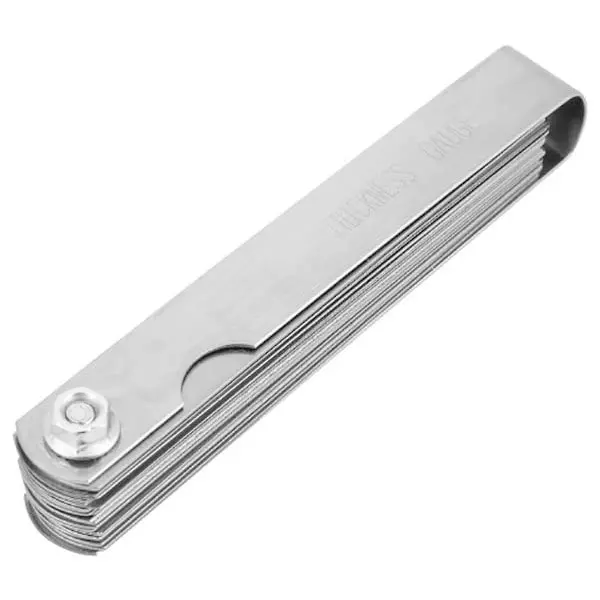 YADAV Metric Feeler Gauge 26 Blade Stainless Steel Tool for Automotive, Machinery & Compressor Work