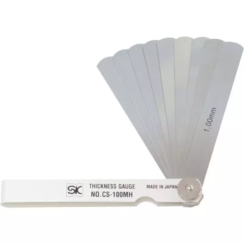 SK Niigata Seiki Sleeve Type Cygness Gauge, CS-100MH white (Pack of 10 Pcs)