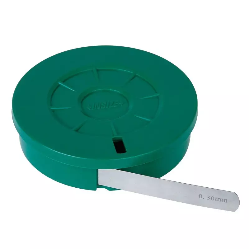 INSIZE Feeler Gauge Roll with Hardened Alloy Steel Body, 5 m Length and ±4 µm Accuracy, 4621-01