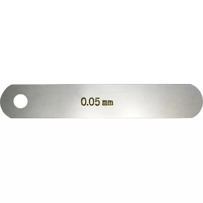 SHIM & GAUGE Feeler Gauge 0.05 mm Thickness 12.7 mm Width, 0.05X12.7X75L