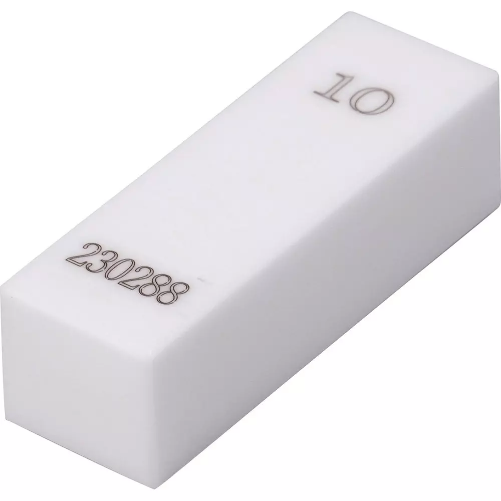 MonotaRO Ceramic Gauge Block Ceramic (Zirconia) 10 mm Nominal Size, 633-0300