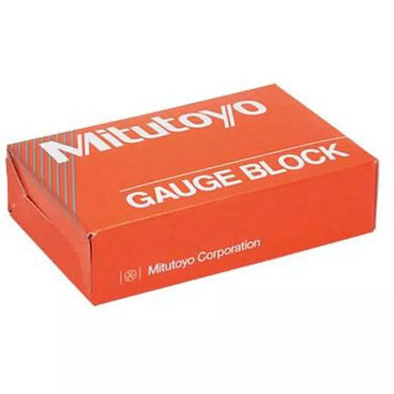 Mitutoyo Steel Gauge Block Loose Correspondence 1.16 mm Nominal Size Level 2, 1.16-2