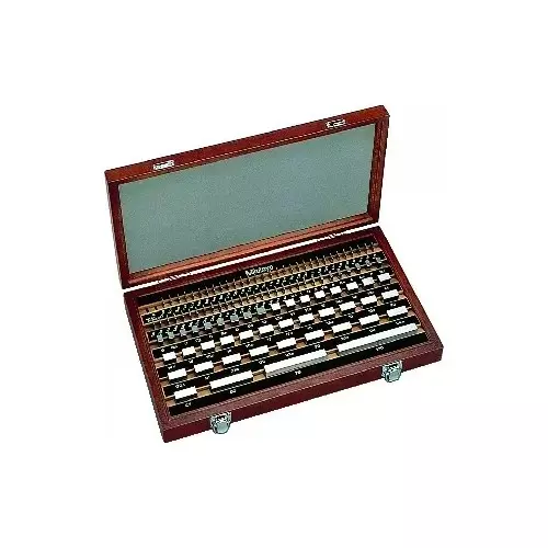 Mitutoyo Gauge Block Sets 2 Grade, Steel, 516-944-10, (103 Blocks)