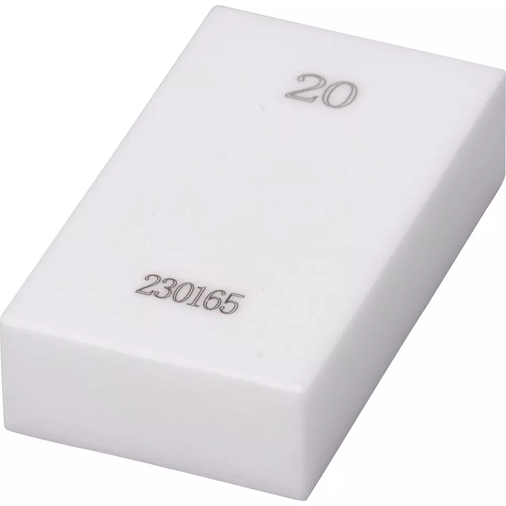 MonotaRO Ceramic Gauge Block Ceramic (Zirconia) 20 mm Nominal Size, 633-0400