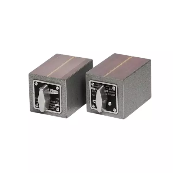 Blackhawk Magnetic Rectangular Blocks Full Body Hardened 75x60x55 mm Size for Industrial Use, A021