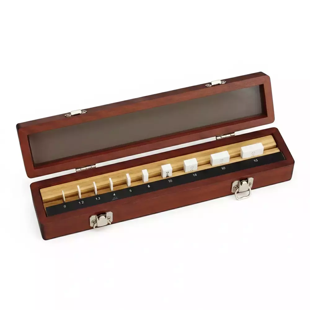Mitutoyo Gauge Block Sets 0 Grade, 516-132-10 (10 Blocks)