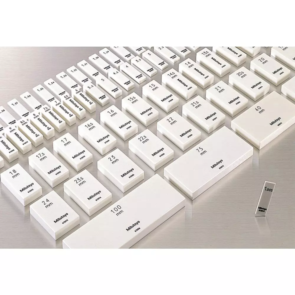 Mitutoyo Ceramic Gauge Block Single 8.5 mm Nominal Size Level 2, C8.5-2