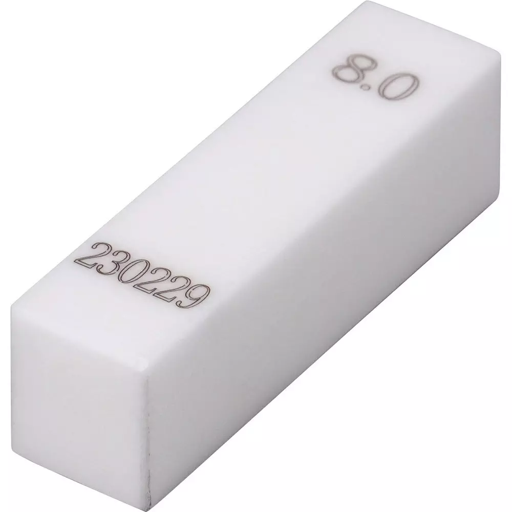 MonotaRO Ceramic Gauge Block Ceramic (Zirconia) 8 mm Nominal Size, 633-0280
