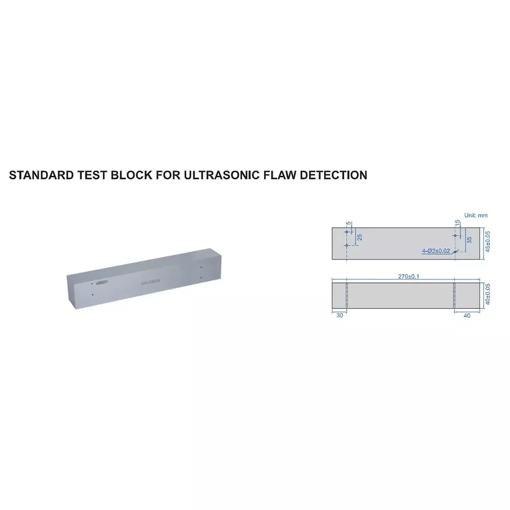 insize-standard-test-block-with-20-body-and-nbt47013-standard-for-ultrasonic-flaw-detection-ufd-csk-2a