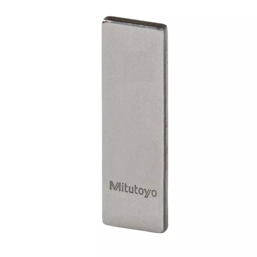 Mitutoyo Individual Gauge Block Steel 1.01 mm, Grade 0, 613529-021