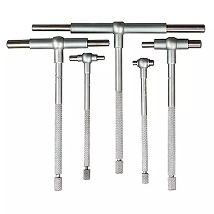 Mitutoyo 5-Gage Telescoping Gage Set 12.7-150 mm Measurement Range, 155-904