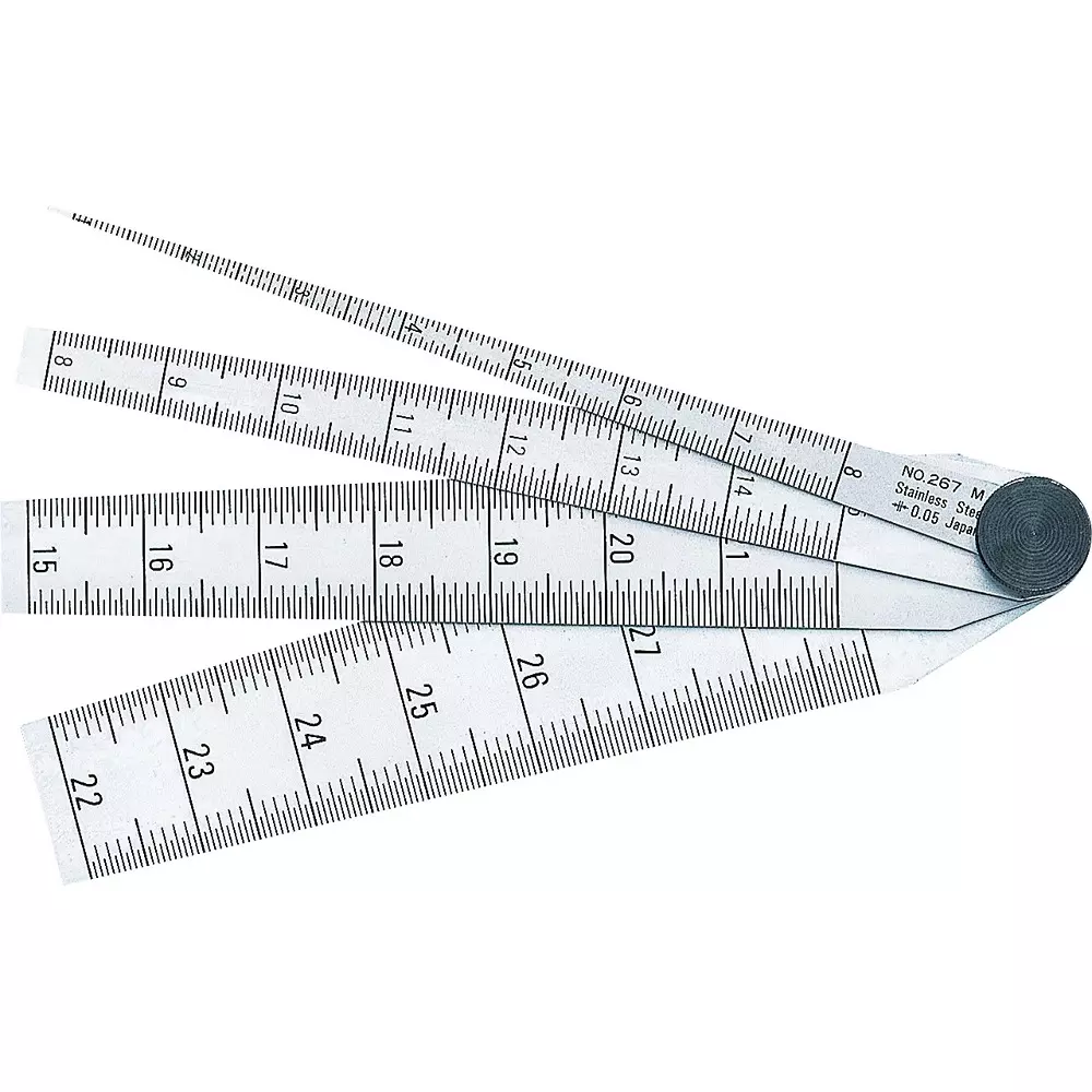 Trusco Taper Gauge Set 1.0 to 29.0 mm 0.05 scale Measurement Range, TG-267M