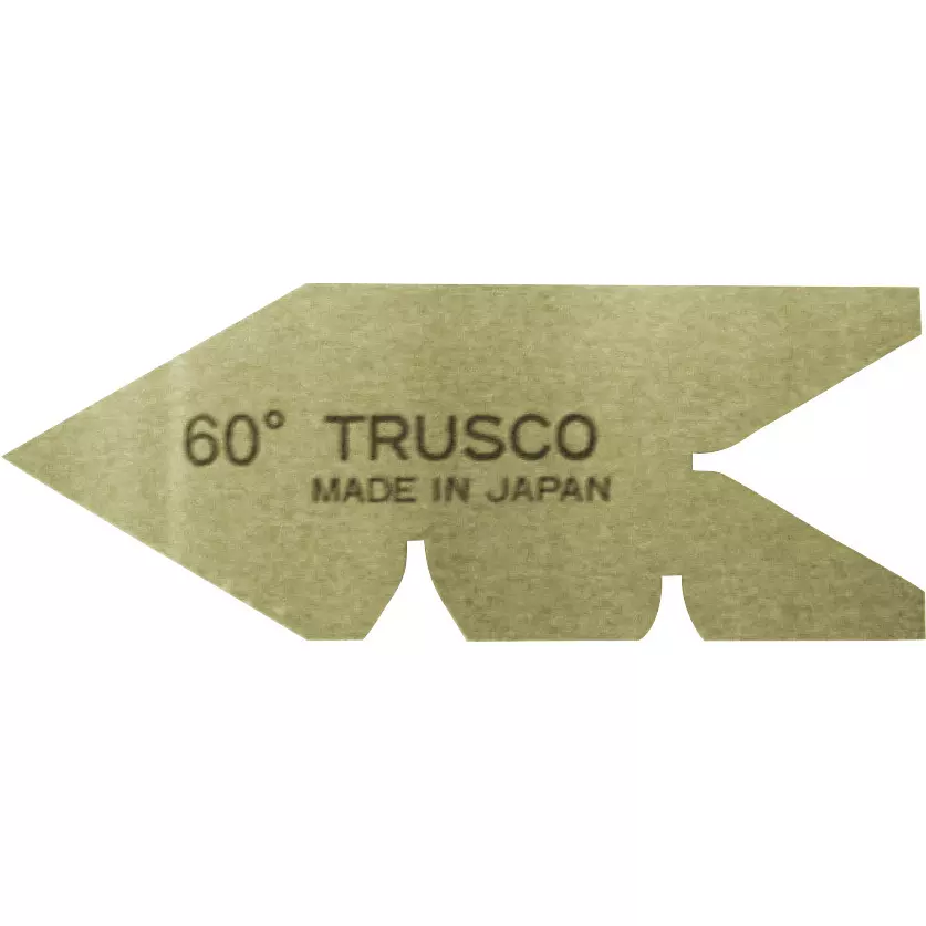 Trusco Center Gauge ±3 Accuracy SK3 A grade quenching polishing Material/Finish No scale Scale, 60-Y