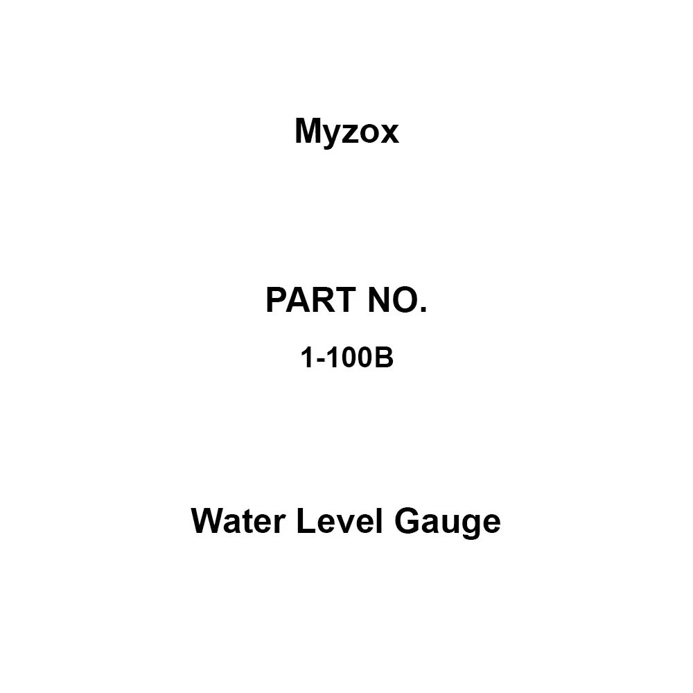 Myzox Water Level Gauge Electronic buzzer Function 100 m Length 006 P9 V1 piece (common for TYPE1 and TYPE2), 1-100B