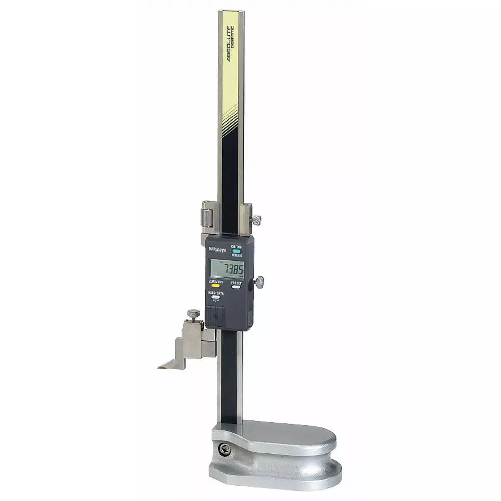 Mitutoyo Digimatic Height Gauge + Data Logger Printer + Foot Switch Set 200 mm, HDS-20C+905338+DP-1VA ROGGER+937179T (1 Kit)