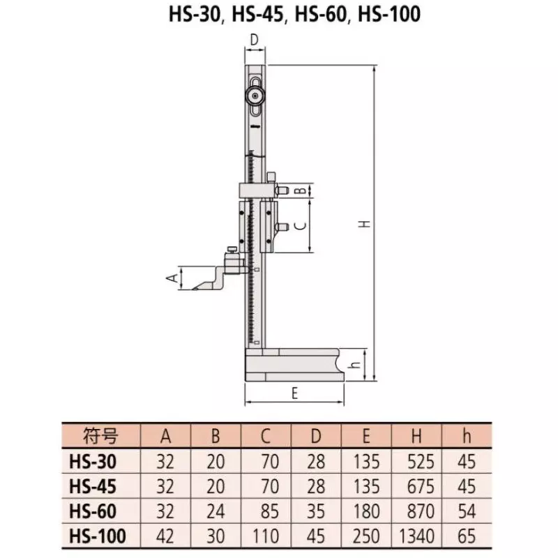 mitutoyo-standard-height-gauge-450-mm-maximum-measurement-hs-45