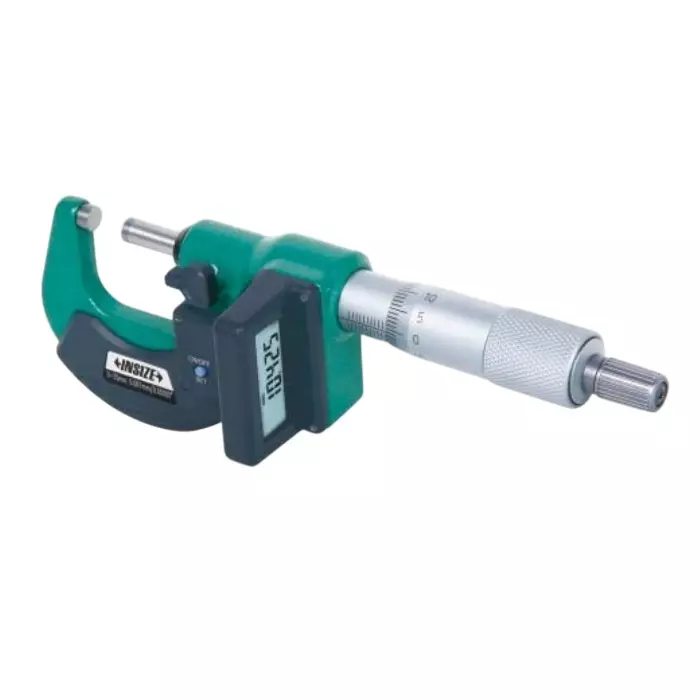 Insize Digital Vertical Micrometer A Type 0-25 mm Range, ± 2 µm Accuracy and 0.001 mm Resolution, 3565-25A