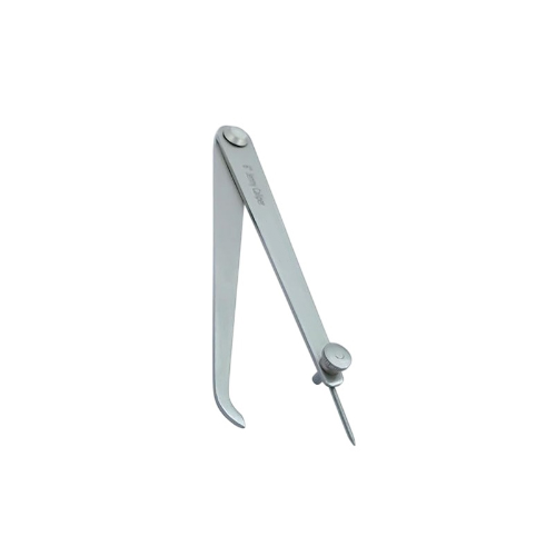 A.D INTERNATIONAL Hermaphrodite Jenny Caliper with Silver Color Tool Steel Body 6 inch (150 mm) Size for Locating The Centre Of A Round Or Square Section, EO-WQ17-FK51