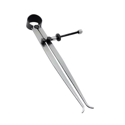 Buyohlic International Inside, Outside & Divider Spring Caliper Set Size 6 inch (150 mm) Silver Color for Fast and Accurate Measurements, TL-63E4-SL6M (Set of 3)