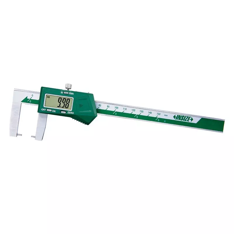 INSIZE Digital Outside Point Caliper A Type with 0-300 mm/0-12 inch Range and ±0.06 mm Accuracy, 1185-300A