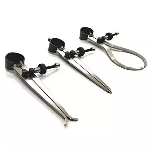 Assorts Divider, Inside & Outside Caliper Set Quality Tool Steel 150 mm (6 Inch) (Pack of 3)