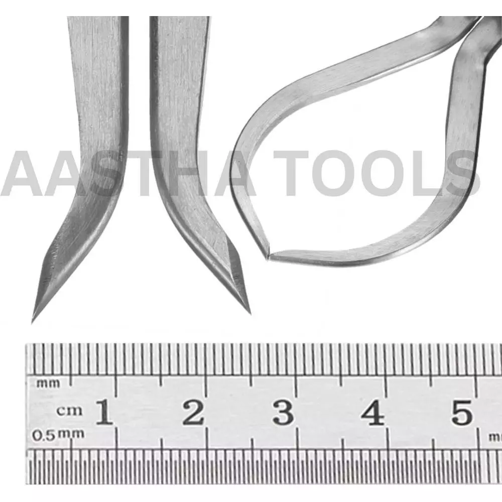Aastha Tools Spring Joint Caliper Set (Inside, Outside & Divider) 0-300 mm Measure Range (Set of 3)