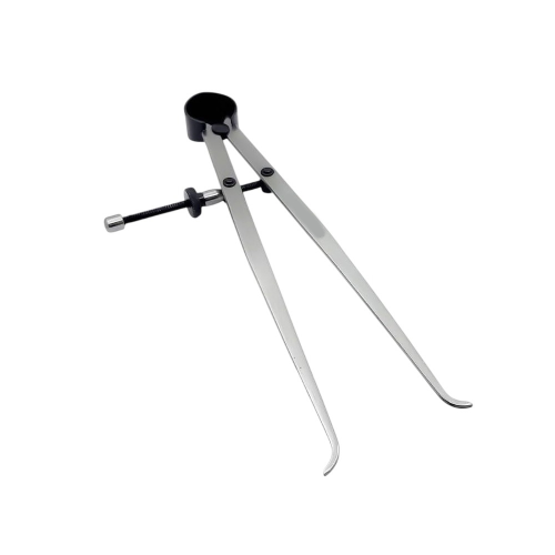A.D INTERNATIONAL Quick Release Wheel Inside Caliper Size 4 inch (100 mm) Silver Color for Fast and Accurate Measurements, 66-85TE-KAUL