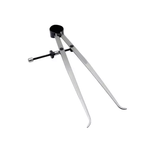 Buyohlic International Quick Release Wheel Inside Caliper Size 4 inch (100 mm) Silver Color for Fast and Accurate Measurements, 66-85TE-KAUL