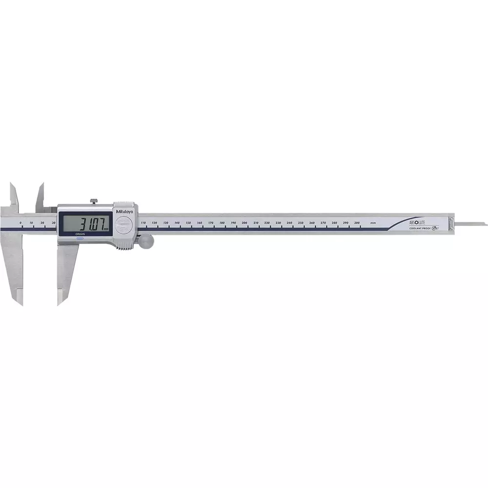 Mitutoyo Coolant Digital Caliper + Input Tool (USB) Set 0 - 300 mm, CD-P30M+05CZA625+IT-020U (1 Kit)