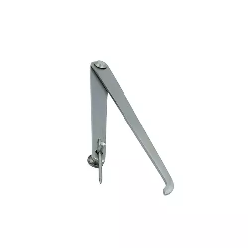 A.D INTERNATIONAL Hermaphrodite Jenny Caliper with Silver Color Tool Steel Body 6 inch (150 mm) Size for Locating The Centre Of A Round Or Square Section, EO-WQ17-FK51 (Pack of 3)