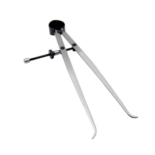 A.D INTERNATIONAL Quick Release Wheel Inside Caliper Size 6 inch (150 mm) Silver Color for Fast and Accurate Measurements, B1-TXYS-BYZY (Pack of 3)