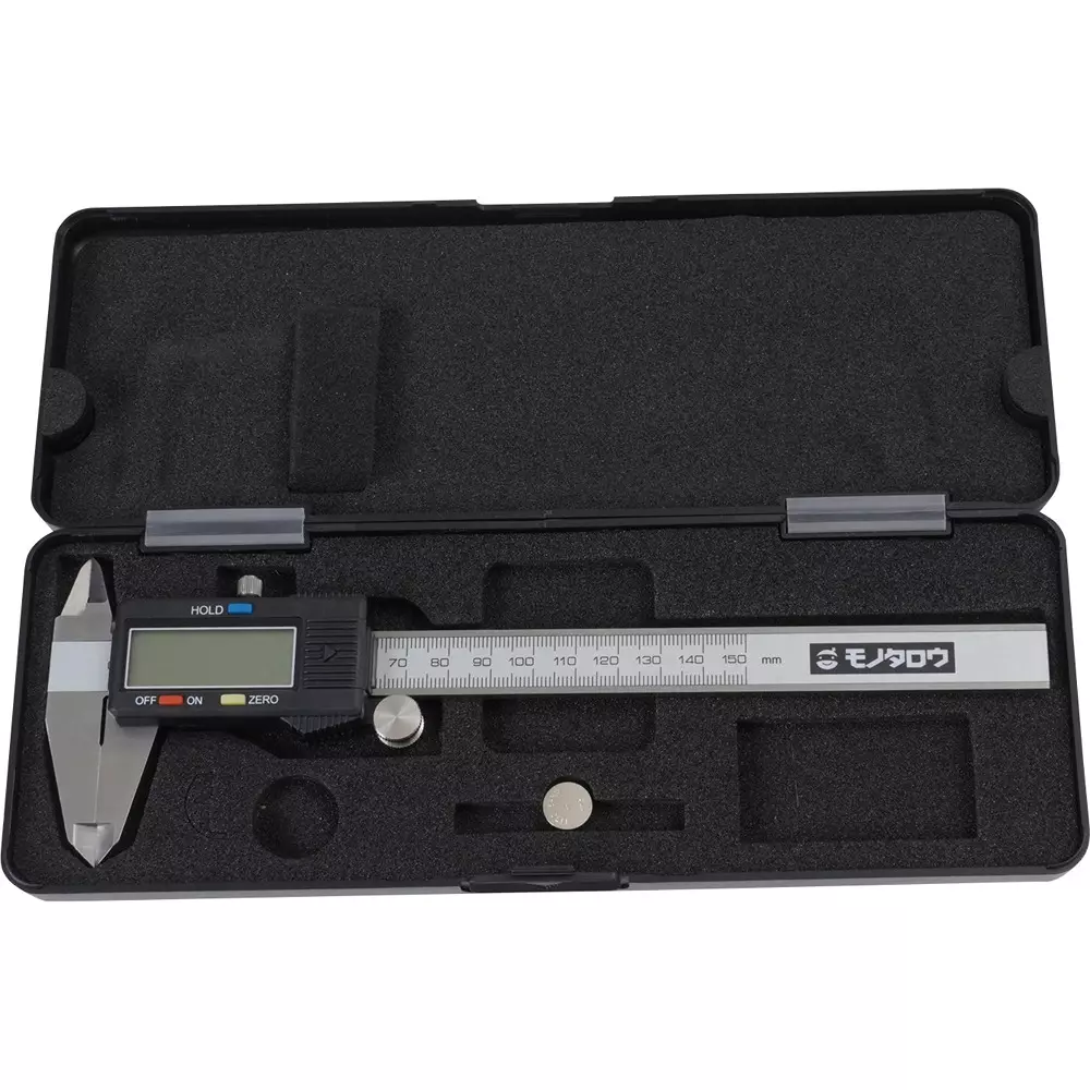 monotaro-digital-vernier-caliper-with-thumbwheel-0-to-150-mm-measuring-range-70441666