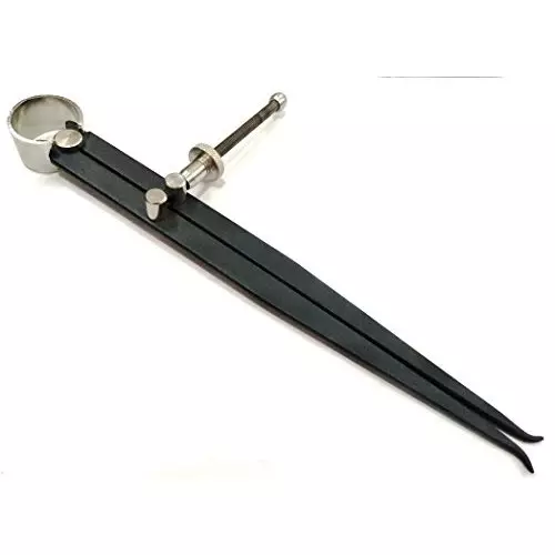 Assorts Inside & Divider Caliper Set Alloy Steel 200 mm (8 Inch) for Lathe & Mill Machines (Pack of 2)