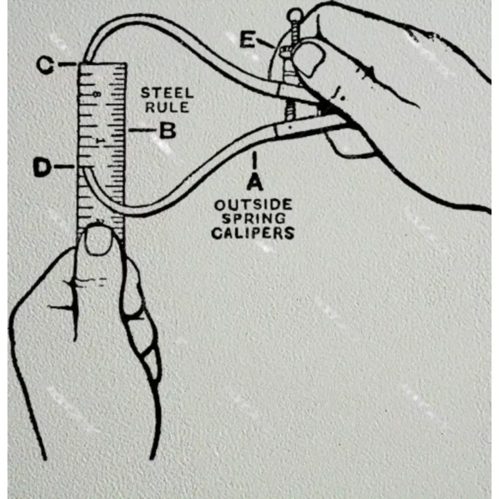 Aastha Tools Joint Outside Caliper 0-150 mm Measure Range