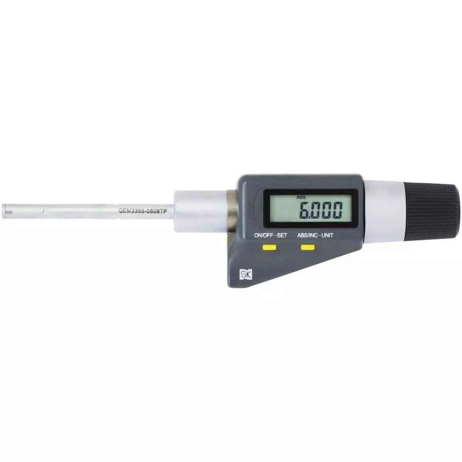 SK Niigata Seiki Digital Three Point Micrometer, QEM3385-0608TP